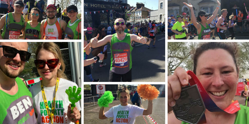 Virgin Money London Marathon 2020 Health Poverty Action - join teamhpa at the 2020 virgin london marathon