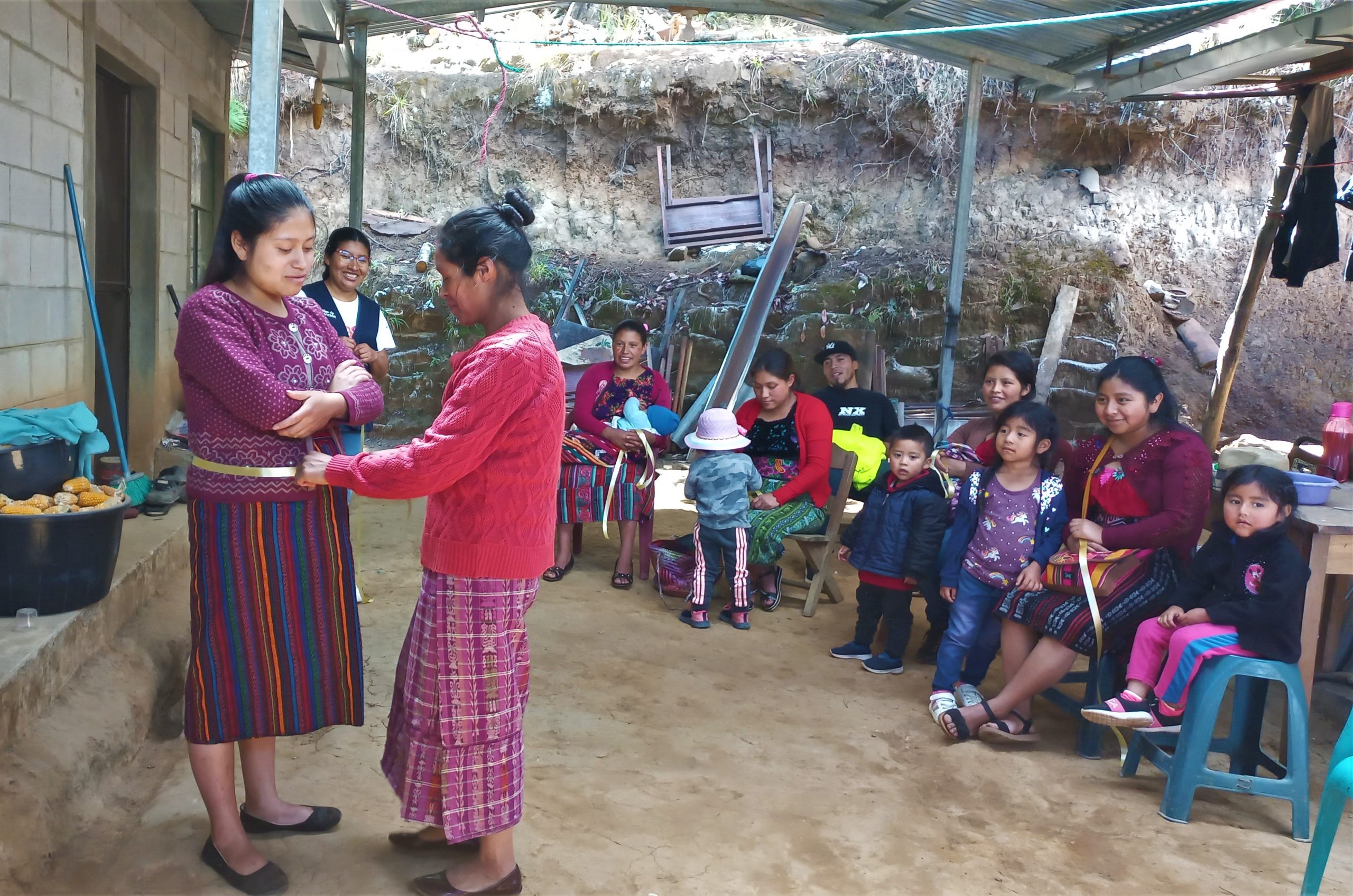 Pregnant women's group in Guatemala